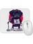 Black Dog Pug Köpek Mouse Pad 1