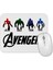 Avengers Iron Man Hulk Thor Captain Amerika Mouse Pad 1