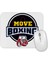 Move Boxing Logo Grande Cinza Mouse Pad 1