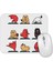 Cat Yoga Köpek Mouse Pad 1