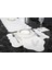 Caka Home Runner Yaprak Nakışlı Keten Efektli 2