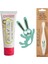 Jack N'Jill Çocuklar Için Tamamen Doğal Organik Çilek Aromalı Diş Macunu 50g + Bunny Diş Fırçası 1