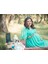Babyshower Melek Kol Mint Yeşil Hamile Elbisesi 2