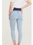 Hamile Skinny Jean Likralı Denim Pantolon Açık Mavi 1071 3