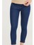 Hamile Skinny Jean Likralı Denim Pantolon Mavi 1071 2