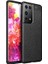 Galaxy S21 Ultra Kılıf Deri Desenli Kamera Korumalı Silikon Kılıf 1