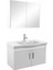 Ece Banyo Gama 90 Set Parlak Beyaz 1