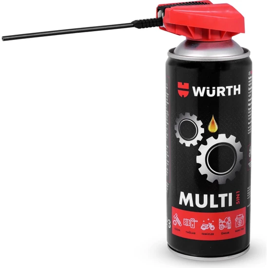 Würth Multi 5in1 Çok Amaçlı Temizleme Yağlama Bakım Spreyi 400 ml