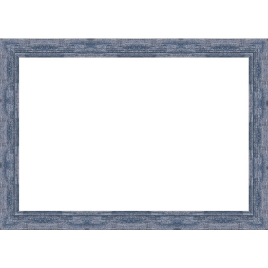 Resim Shop 48 x 34 cm - 500 Parça Puzzle Çerçevesi - 50C04 - Mavi - Yatay Askı