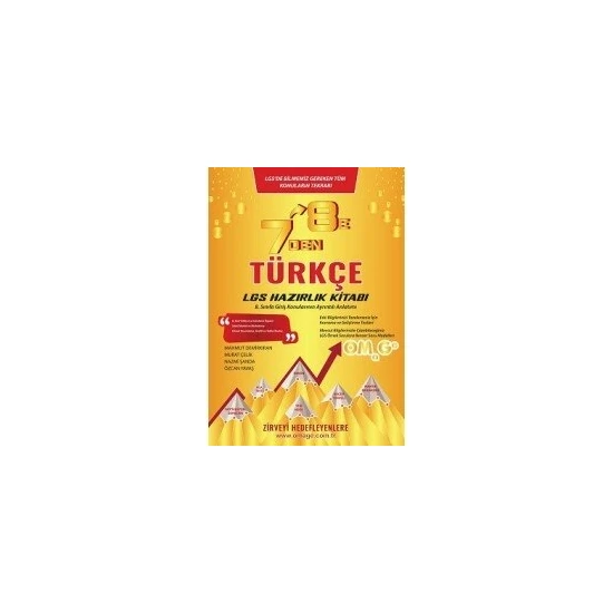 Kaynak 7 Den 8 E Lgs Türkçe Hazırlık Kitabı