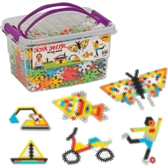 Fen Toys 01904 Çiçek Puzzle Box (500PCS)