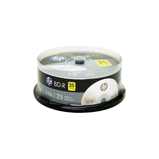 Hp-X Hp Blu-Ray Bd-R 6x 25GB 25LI Cake Box Printable