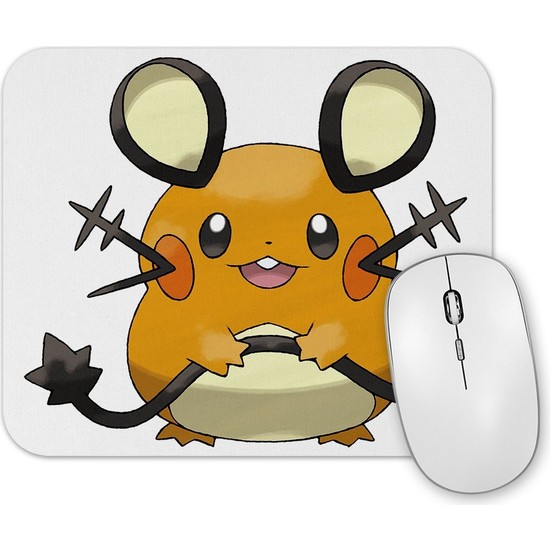 Baskı Dükkanı Pokemon Go Pikachu Dedenne Mouse Pad
