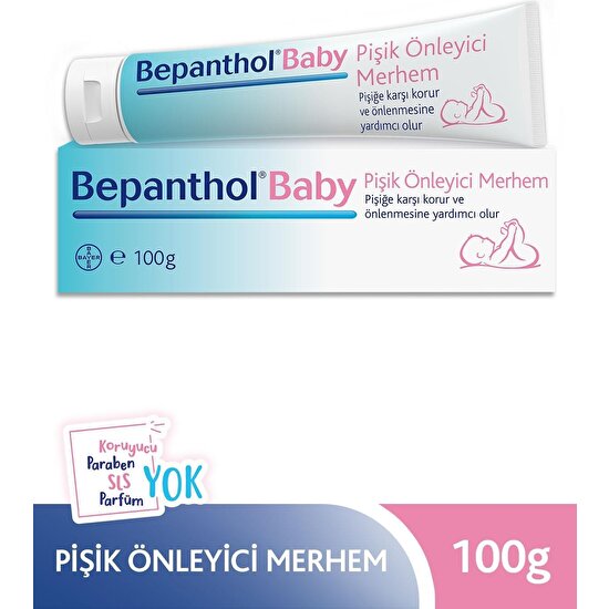 Bepanthol Baby Pişik Önleyici Krem Merhem 100 gr