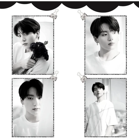 Kpop Dünyası Bts '' Jungkook '' Poster Set