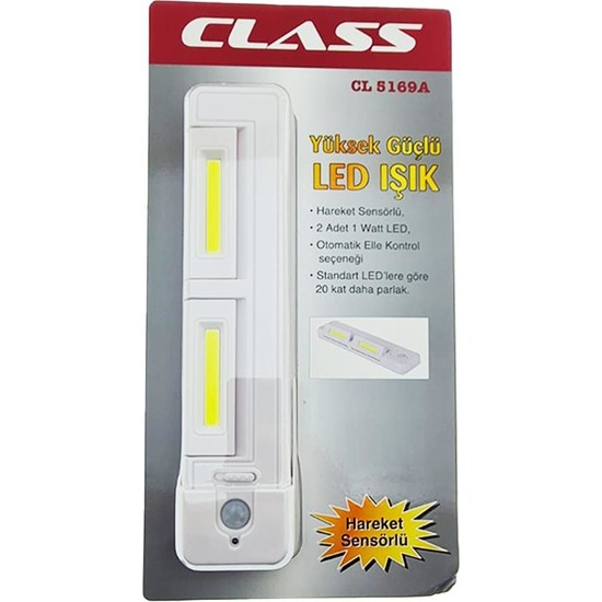 Class Hareket Sensörlü Dolap Içi LED Aydınlatma Sistemi Class CL-5169A
