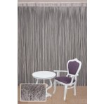 Akça Tekstil Düz İp Model Gri Renk Hazır İp Perde 300 x 270 cm.