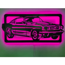 Dekoraven Mustang LED Işıklı Tablo