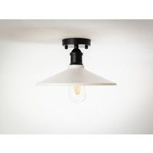 Riolight retro,rustik,vintage plofonyer metal tekli avize çap:28cm