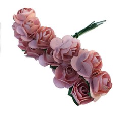 Eminönü Toptancı Kağıt Gül Küçük - 144 Adet  Pudra