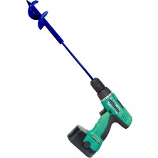 Sarıkaya Ticaret Bahçe Ekme Matkap Uçlu Toprak Delme Burgusu 60 X10 cm Çap