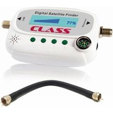 Class Digital Uydu Bulucu Pusulalı Mini LCD Ekranlı Dijital Uydu Yön Sinyalı Bulucu Mini Uydu Sinyal Bulucu