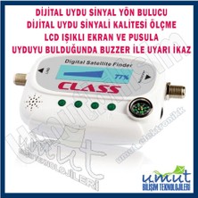 Class ACR-120 Dijital Ikazlı Uydu Yön Bulucu % 100 Doğru Ölçüm Tüm Uydularla Uyumludur