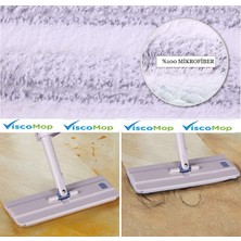 Viscomop Tablet Mop Yedek Bezi 2 Adet (Tek Taraf Cepli)