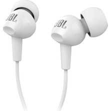Jbl C100SI Mikrofonlu Kulak Içi Kulaklık Beyaz