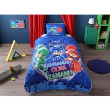 Pumpkin Home Deco Taç Pj Masks Yorgan Seti