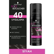 Schwarzkopf Root Retoucher Beyaz Kapatıcı Saç Spreyi Black / Siyah 120ML