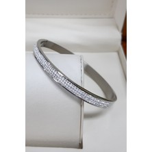 Palmiero Swarovski Taşlı Çelik Bileklik PSB0088