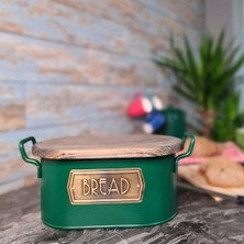 The Mia Ekmek Saklama Kabı- Koyu Yeşil