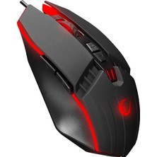 Rampage Km-26 Steely 4'lü Gaming Combo Profesyonel Oyuncu Seti Rainbow Aydınlatmalı Q Klavye + Kulaklık + Mouse + Mousepad