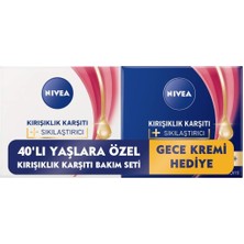Nivea +  Yaş 45+, 50 ml Gündüz + Gece Set, 2 Paket