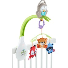 Fisher-Price 3'ü 1 Arada Baykuş Dönence Müzikli Beşik Dönencesi Bebek Arabası Dönencesi ve Yanınızda Taşıyabileceğiniz Oyuncak Bir Arada CDM84