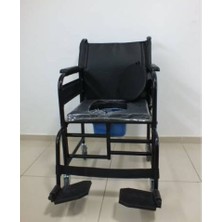 Medikalbim Evde Hastaya Tuvalet Ve Banyo Için Tekerlekli Sandalye