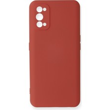 Zipax Realme 7 Pro Kılıf Nano Içi Kadife  Silikon - Kiremit