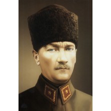 Asya Bayrak Atatürk Posteri Bayrak 70 x 105 cm