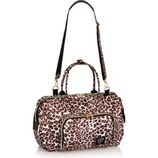 Lal Baby Baggage Bag Leopar Omuz Askılı Anne Bebek Bakım Çantası