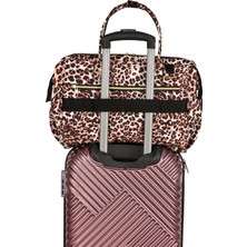 Lal Baby Baggage Bag Leopar Omuz Askılı Anne Bebek Bakım Çantası