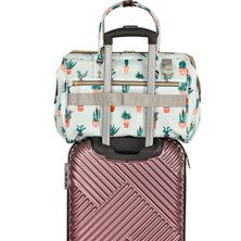 Lal Baby Baggage Bag Kaktüs Omuz Askılı Anne Bebek Bakım Çantası