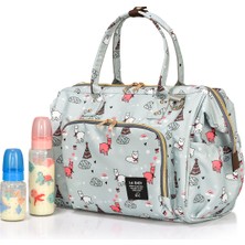 Lal Baby Baggage Bag Alpaka Omuz Askılı Anne Bebek Bakım Çantası