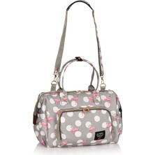 Lal Baby Baggage Bag Flowers Omuz Askılı Anne Bebek Bakım Çantası