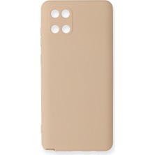 Zipax Samsung Galaxy A81 / Note 10 Lite Kılıf Nano Içi Kadife  Silikon - Bej
