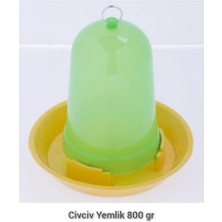 Evcil Sanal Market Civciv Yemlik 0,8 Kg- Yeşil