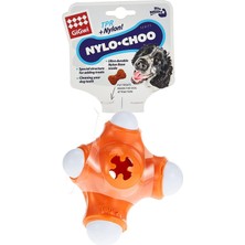 Gigwi Nylo-Choo Köpekler Için Diş Kaşıyıcı Ödül Oyuncağı 15 cm Turuncu