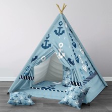 instababyrooms Dijital Baskılı Kızıldereli Çocuk Bebek Odası Oyun Çadırı Model: 1376