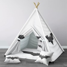 instababyrooms Dijital Baskılı Kızıldereli Çocuk Bebek Odası Oyun Çadırı Model: 183