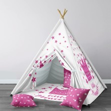 instababyrooms Dijital Baskılı Kızıldereli Çocuk Bebek Odası Oyun Çadırı Model: 236